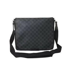 Louis Vuitton Damier Graphite Black Daniel Shoulder Bag